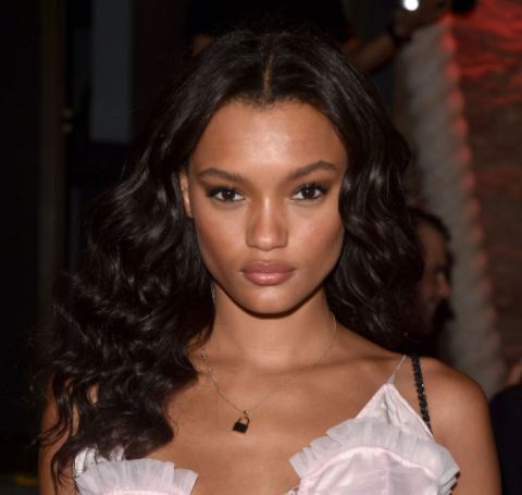 Lameka Fox has shared the rampwalk with Gigi Hadid.